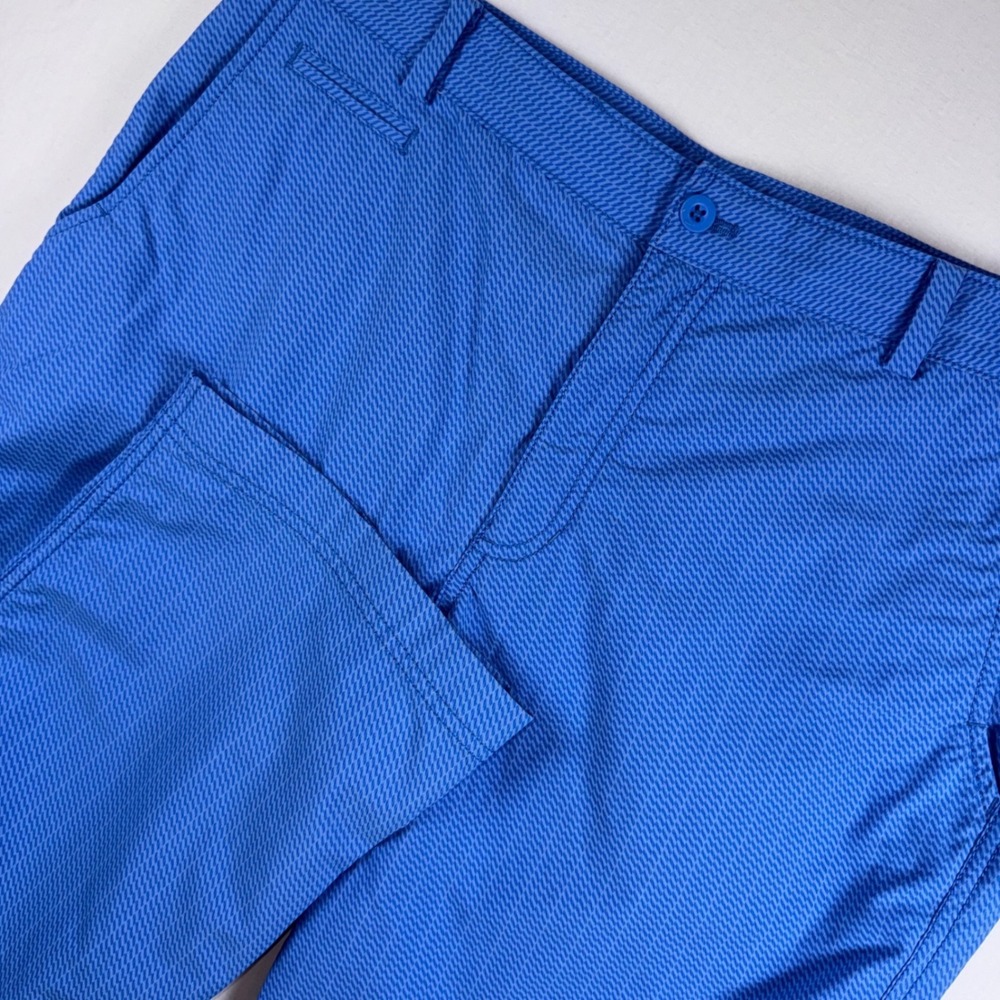 Nike Golf Pants Mens 34x30 Blue Tour Performance Dri-FIT Flat Front Stretch